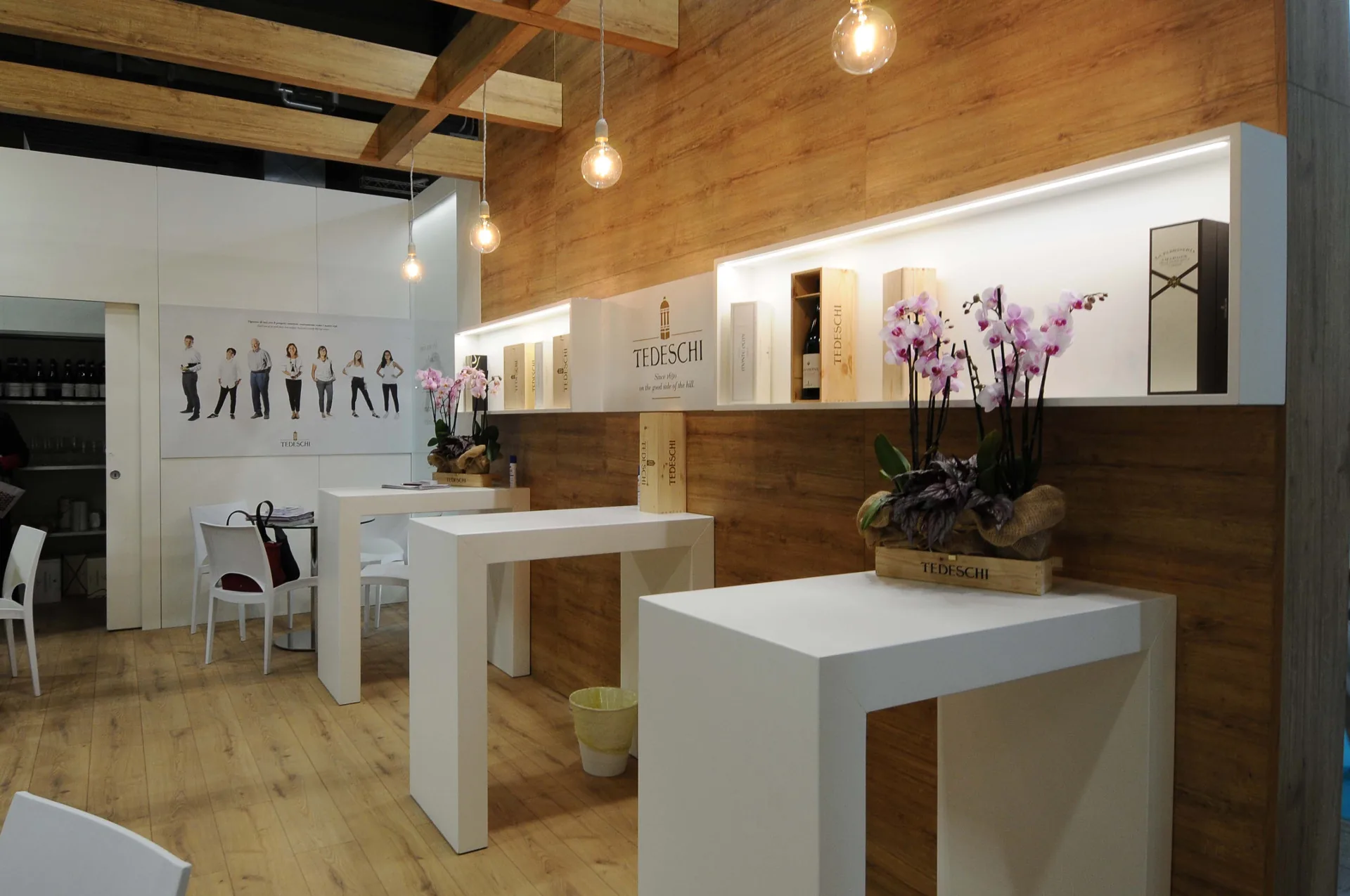 Vinitaly 2022 | Saci Project allestimento stand Tedeschiwines