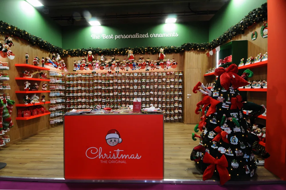 Chirstmasworld 2024 Francoforte stand personalizzati curati nei dettagli