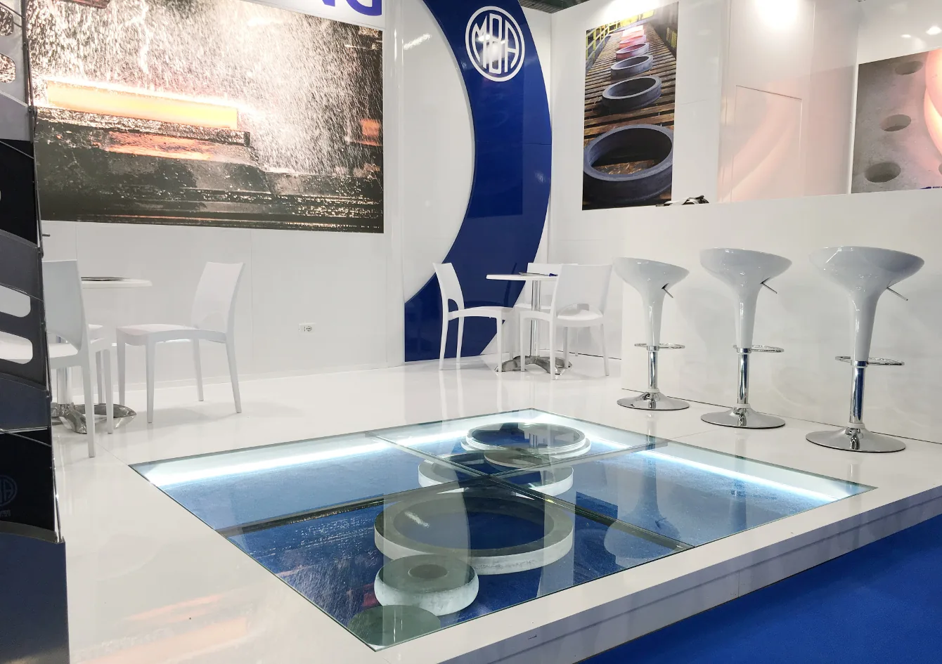 allestimento stand IRE OMBA fiera IVS