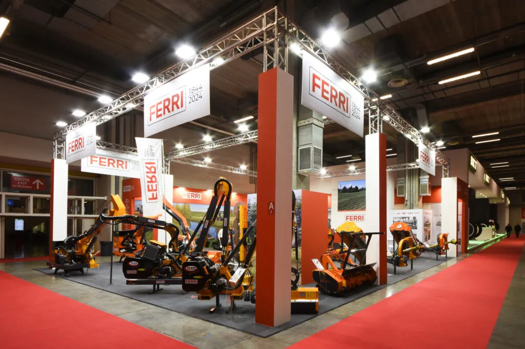 Ferri - fiera eima 2024 allestimento fieristico