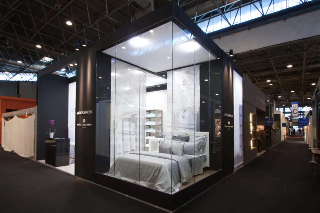 Heimtextil e Domotex 2026: Color Trends per stand Cross-Sector con palette cromatiche visionarie, superfici tessili e soluzioni flooring che valorizzano l’interior design fieristico. Allestimenti fieristici design