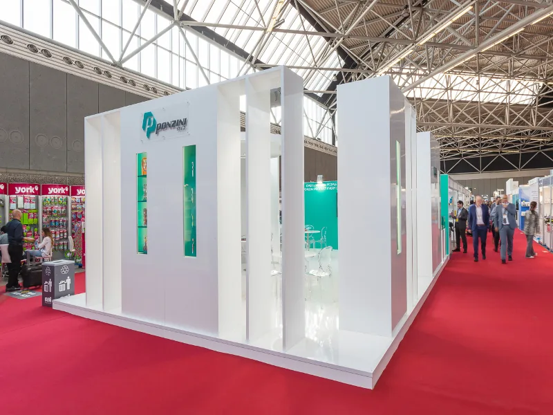 Stand Ponzini – Marca esposizione Made in Italy design e packaging