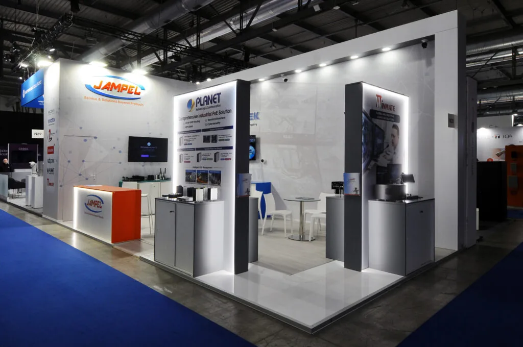Stand Jampel a SPS Parma e SPS Norimberga - Allestimento SACI Project